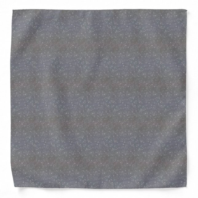Bandana / Scarf-HeLa Cells(Henrietta Lacks)-Black (Front)