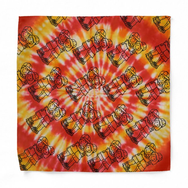 Bandana Tie-Dye | Camp Carefree (Front)