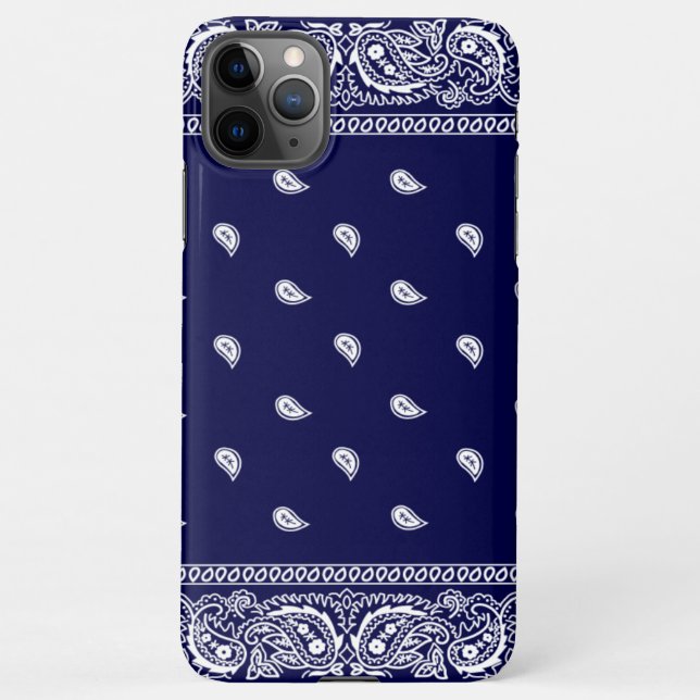Bandana True Blue Phone Case (Back)