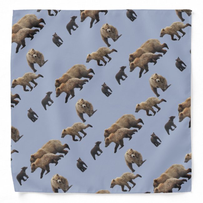 Bandana w/ grizzly bears