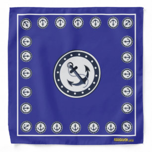 Bandana with Anchors