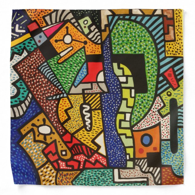 Bandana with Clyde design (Front)