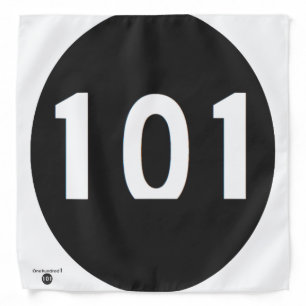 Bandana with logo 0nehundred1