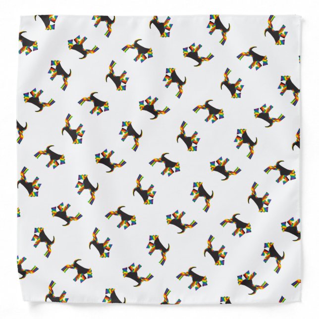 Bandana with Pattern (Front)