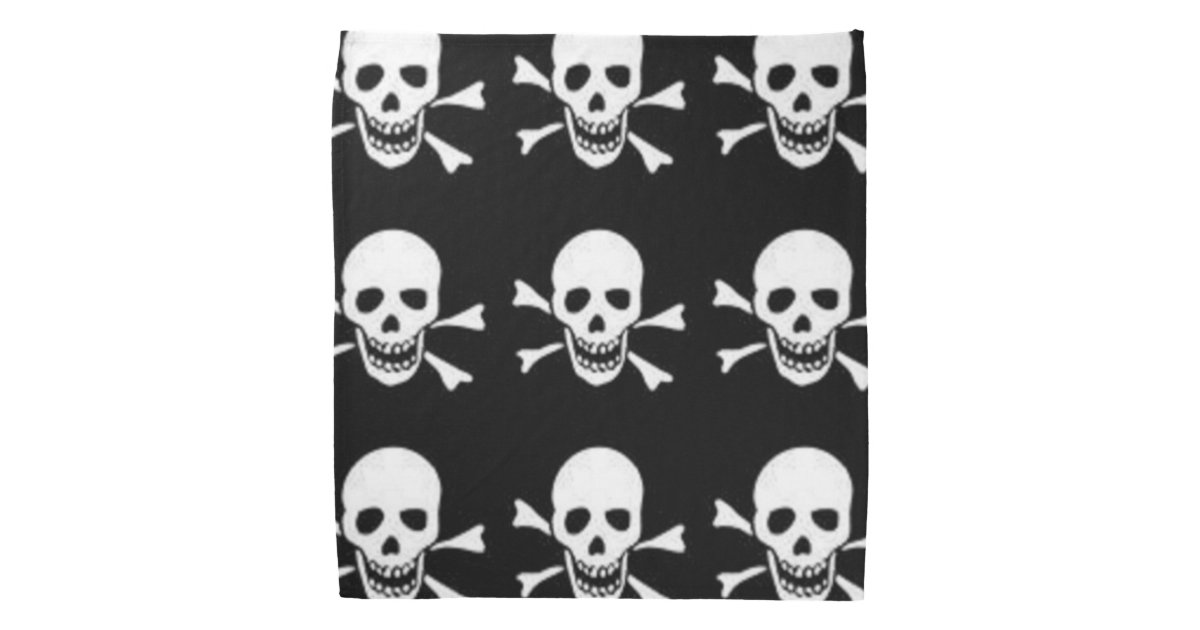 bandana with skull and crossbones | Zazzle.com