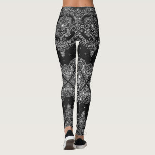 Bandana with Skulls Leggings