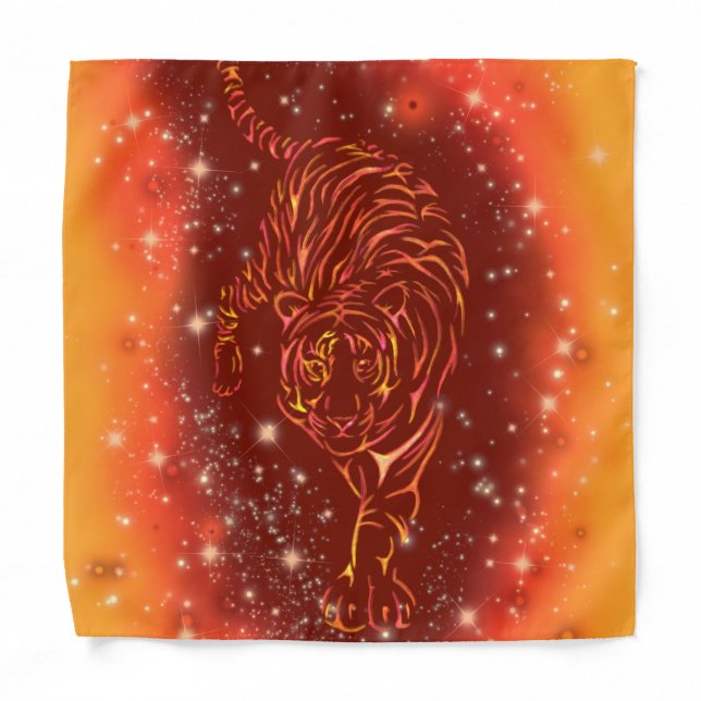 Bandana with Tiger (Front)