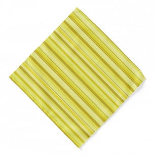 Bandana-Yellow Stripes Bandana