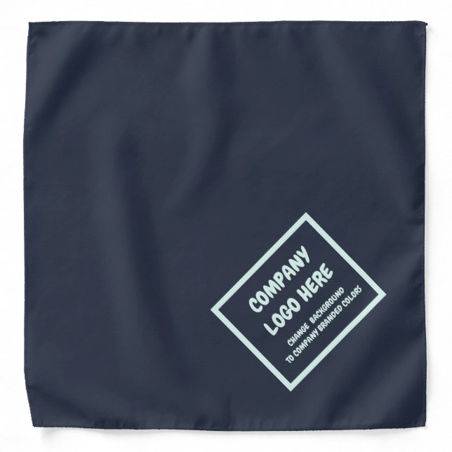 BandanaNow Add Your Company Logo Bandana (Front)
