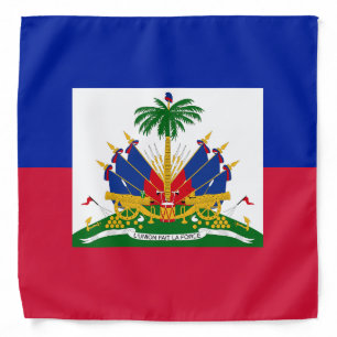 Bandanna haiti flag day