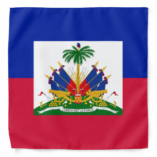 Bandanna haiti flag day