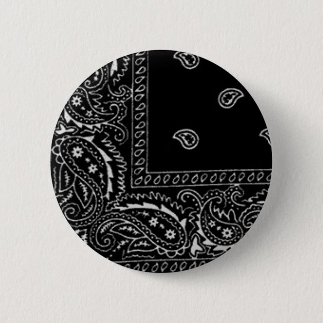 Bandanna Pinback Button (Front)