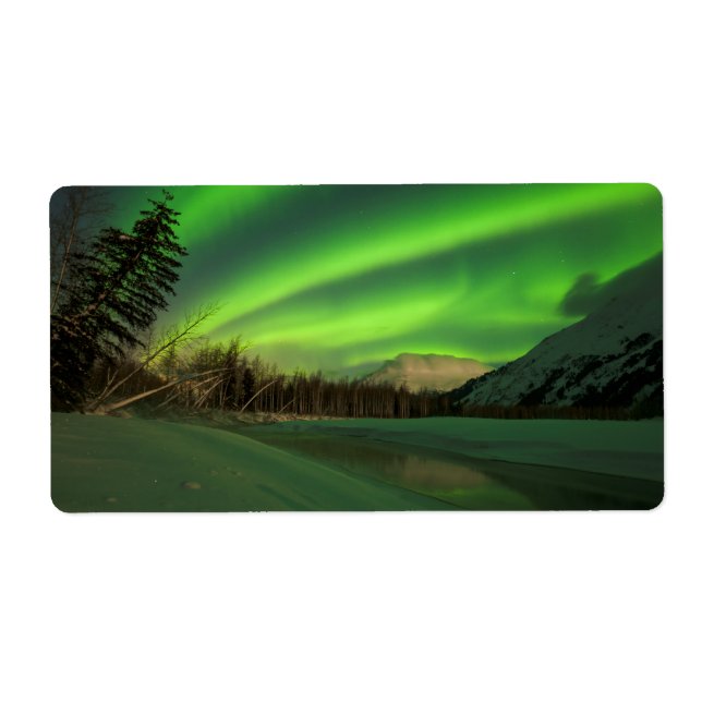 Banded Aurora Label (Front)