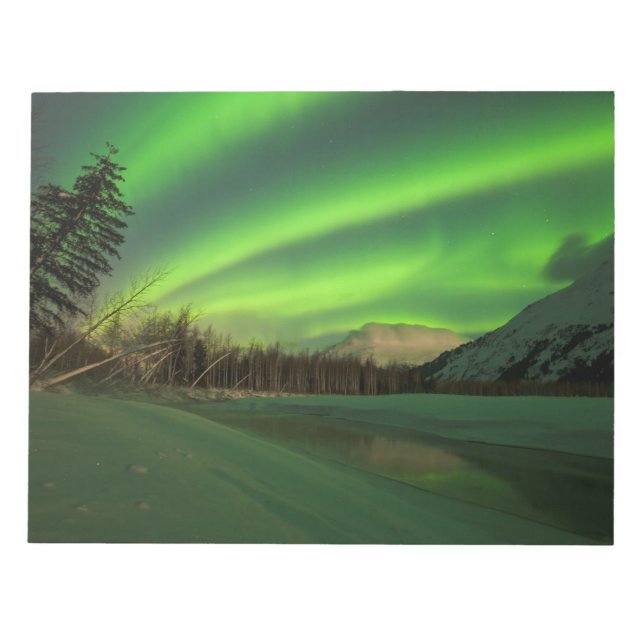 Banded Aurora Notepad (Front)