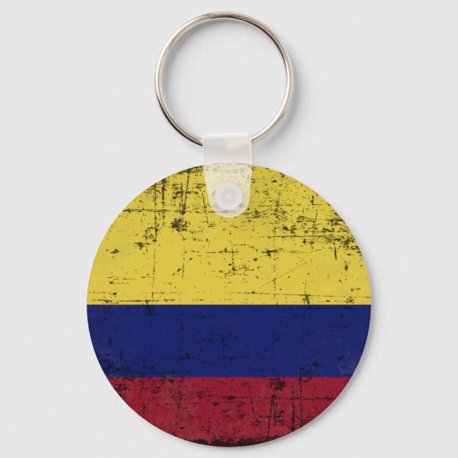 Bandeira da Colombia Keychain (Front)