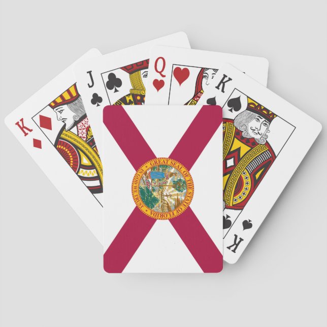 BANDEIRA DA FLÓRIDA POKER CARDS (Back)