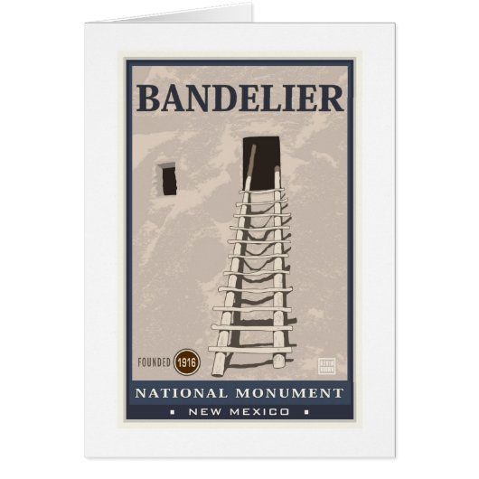 Bandelier National Monument 1 Cards (Front)