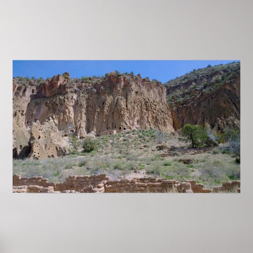 Bandelier National Monument New Mexico Poster