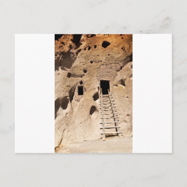 Bandelier New Mexico Petroglyphs Ancient Indian Postcard (Front)