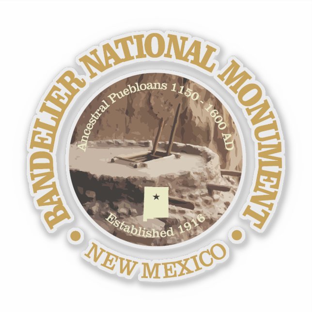 Bandelier (NM) Sticker (Front)