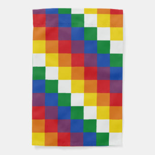 Bandera Andina de la Wiphala Andes Qulla Suyu Flag
