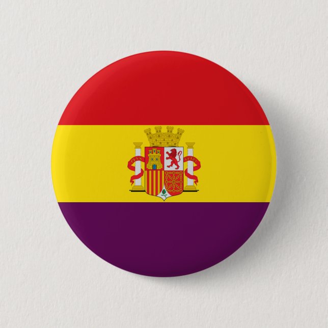 Bandera de la República Española Button (Front)