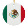 Bandera de México - Flag of Mexico - Mexican Flag Ceramic Ornament