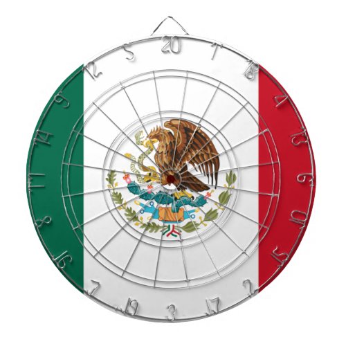 Bandera de Mxico _ Flag of Mexico _ Mexican Flag Dart Board