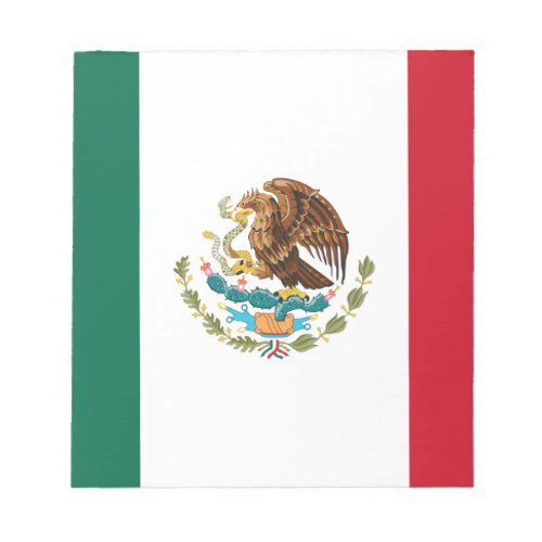 Bandera de Mxico _ Flag of Mexico _ Mexican Flag Notepad