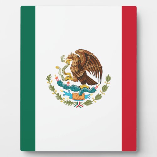 Bandera de Mxico _ Flag of Mexico _ Mexican Flag Plaque