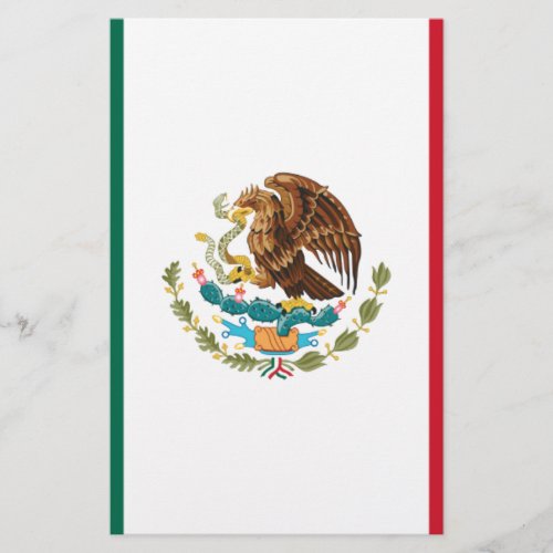 Bandera de Mxico _ Flag of Mexico _ Mexican Flag Stationery