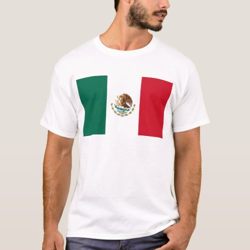 Bandera de Mxico _ Flag of Mexico _ Mexican Flag T_Shirt