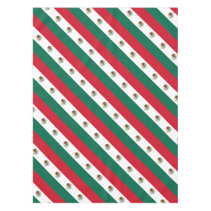 Bandera de México - Flag of Mexico - Mexican Flag Tablecloth