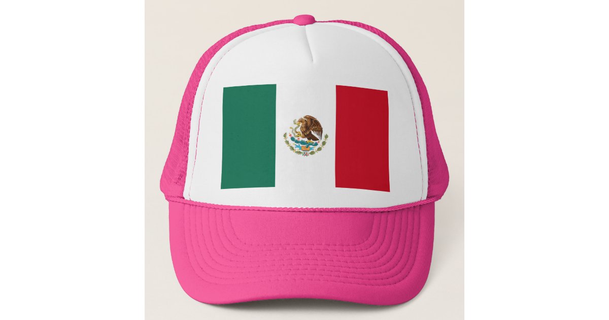 Bandera de México - Flag of Mexico - Mexican Flag Trucker Hat | Zazzle