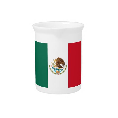 Bandera de Mexico National flag Mexicanos Beverage Pitcher