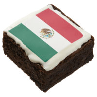 Bandera de Mexico National flag Mexicanos Brownie | Zazzle