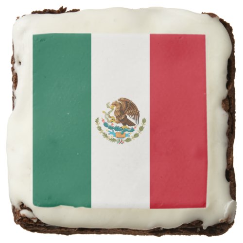 Bandera de Mexico National flag Mexicanos Brownie