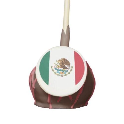 Bandera de Mexico National flag Mexicanos Cake Pops