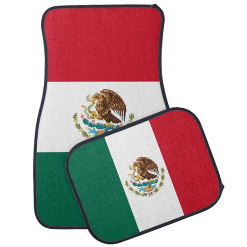 Bandera de Mexico National flag Mexicanos Car Floor Mat