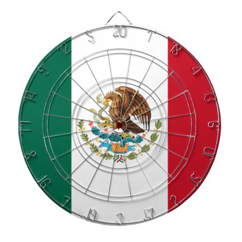 Bandera de Mexico National flag Mexicanos Dart Board