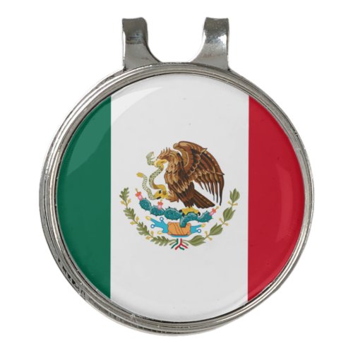 Bandera de Mexico National flag Mexicanos Golf Hat Clip