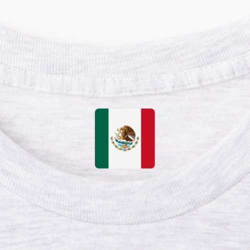Bandera de Mexico National flag Mexicanos Kids Labels