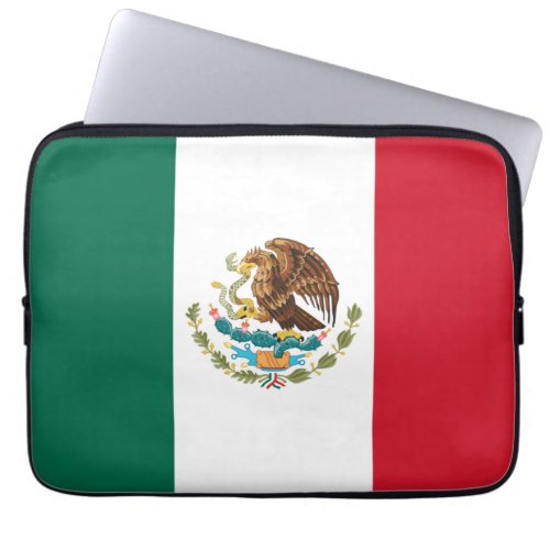Bandera de Mexico National flag Mexicanos Laptop Sleeve