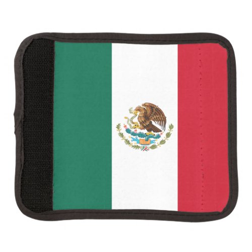 Bandera de Mexico National flag Mexicanos Luggage Handle Wrap