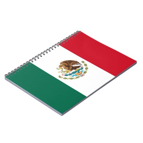 Bandera de Mexico National flag Mexicanos Notebook