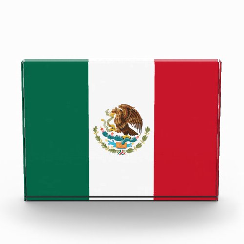 Bandera de Mexico National flag Mexicanos Photo Block