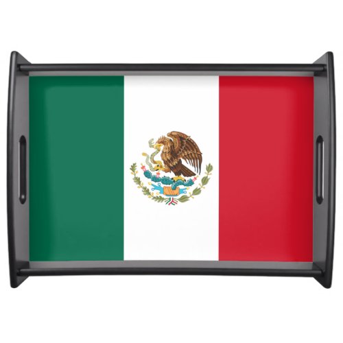 Bandera de Mexico National flag Mexicanos Serving Tray