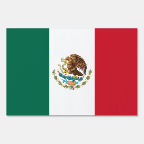Bandera de Mexico National flag Mexicanos Sign