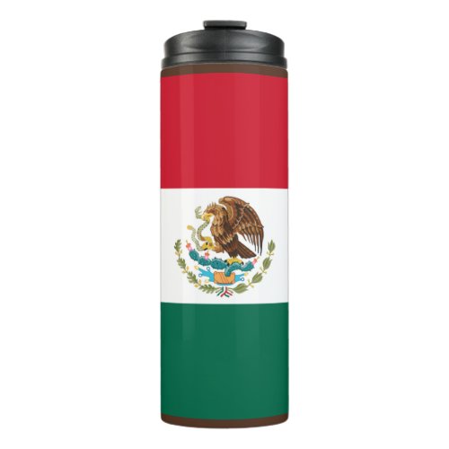Bandera de Mexico National flag Mexicanos Thermal Tumbler