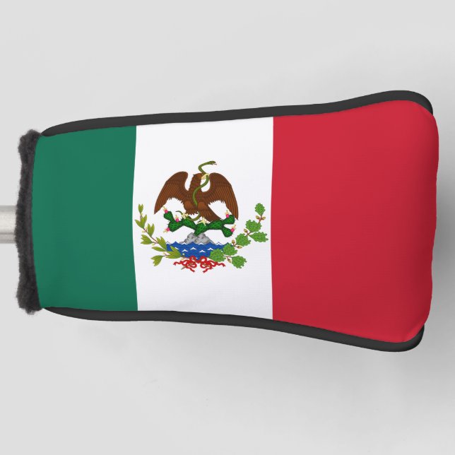 Bandera de México Republic Flag: 1824-1835 Golf Head Cover (Front)